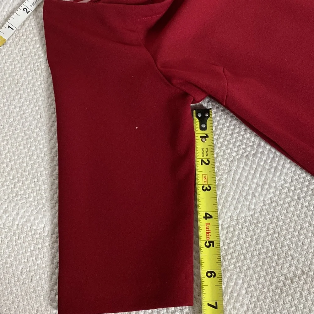 Rinascimento sheath dress scuba crepe, stretchy, 1/4 sleeves body contour Size S - Picture 14 of 15